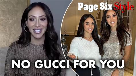 Melissa Gorga’s daughter raids her closet for Gucci 